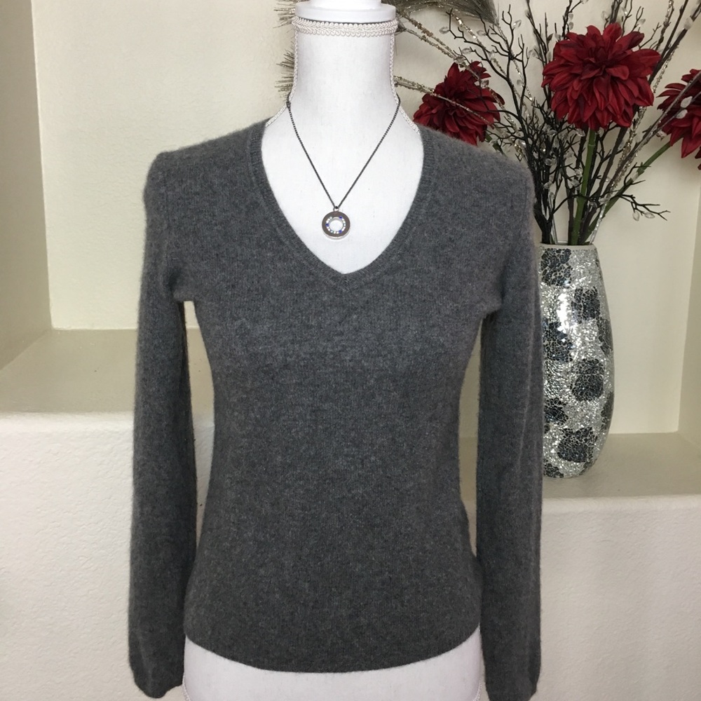 Cashmere Grey Sweater